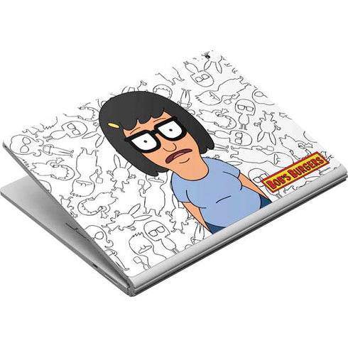 Bobs Burgers Tina Uhh Surface Book Skin
